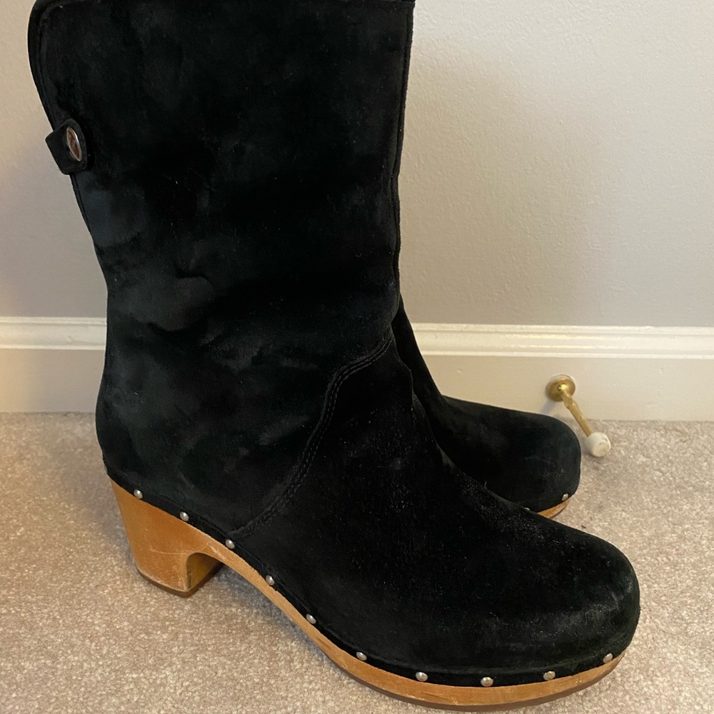 ugg healed boots